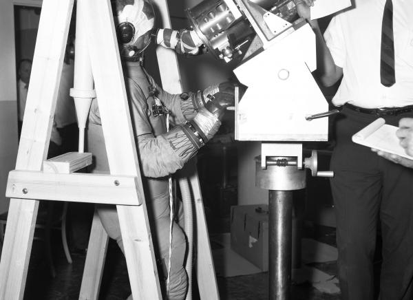 Pressure Suit Test - January 14th, 1966 Pressure Suit Test - January 14th, 1966
