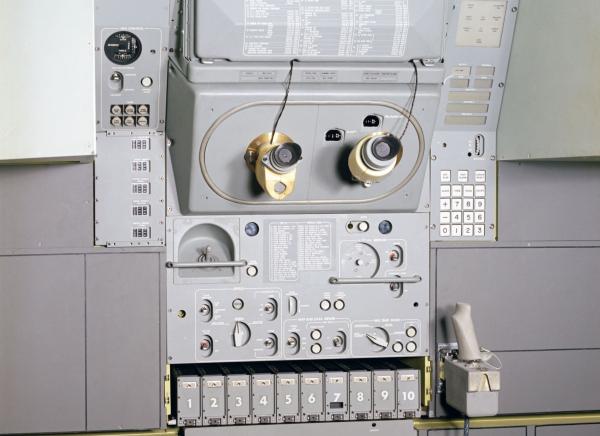 Mock-Up of the Apollo Primary Guidance, Navigation, and Control System