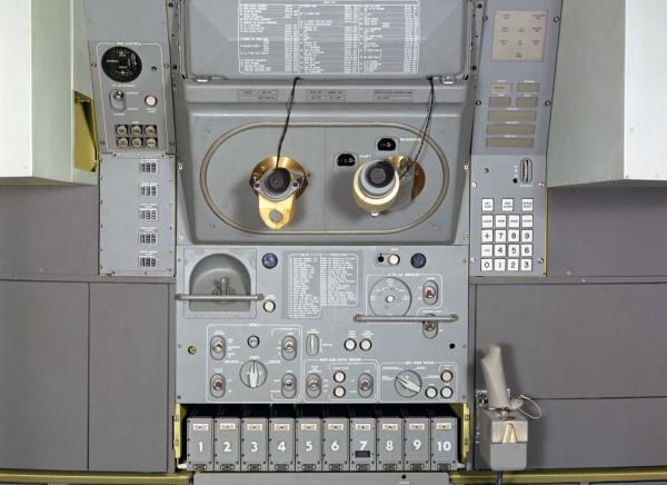 Mock-Up of the Apollo Primary Guidance, Navigation, and Control System
