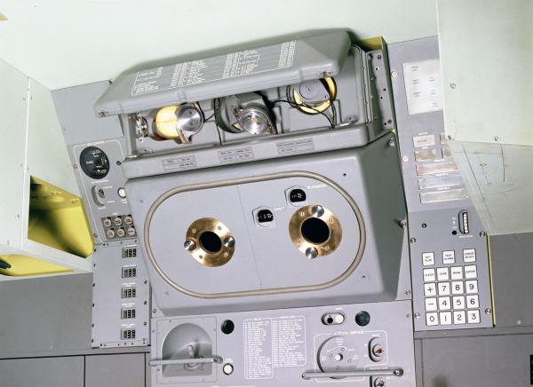 Mock-Up of the Apollo Primary Guidance, Navigation, and Control System