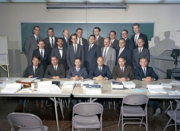 Engineers and Apollo Astronauts at the MIT Instrumentation Laboratory