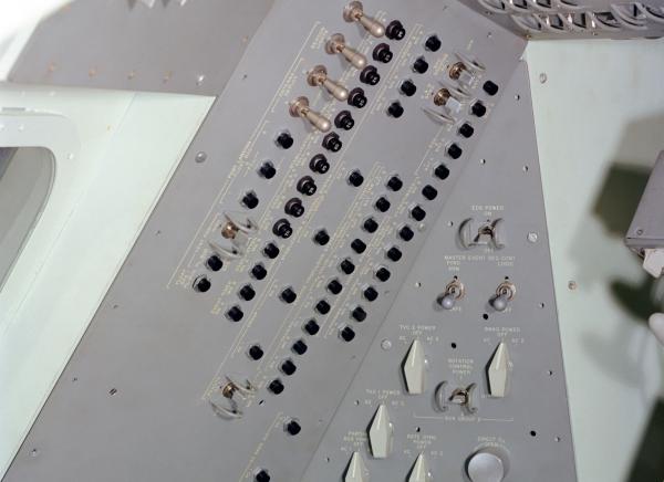 Apollo Block I Command Module Simulation Panels and Apollo LEM Simulation