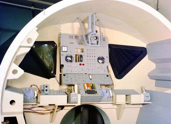 Apollo Block I Command Module Simulation Panels and Apollo LEM Simulation
