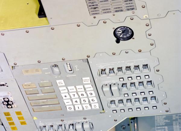 Apollo Block I Command Module Simulation Panels and Apollo LEM Simulation