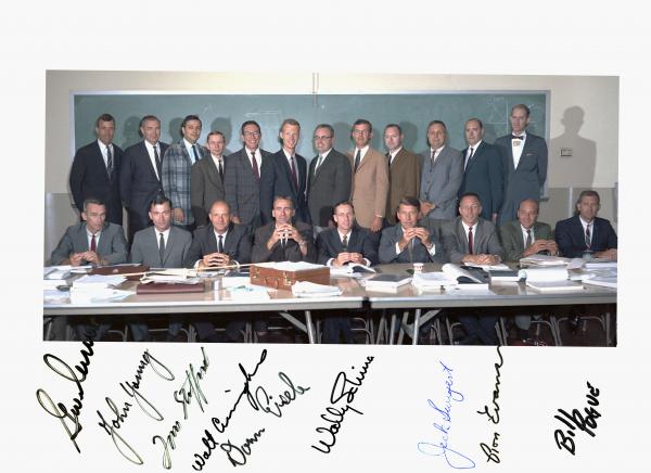 Apollo Astronauts and MIT Lab Engineers