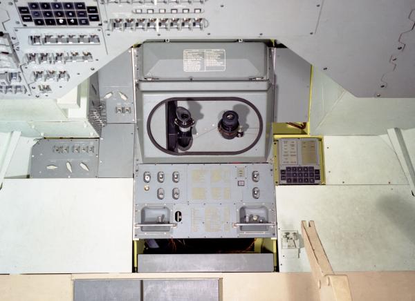 Hybrid Simulator Command Module Cockpit