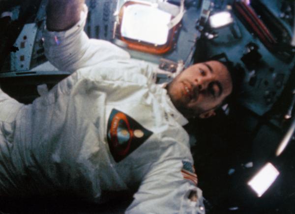 William Anders in the Command Module