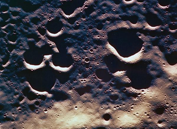 Apollo Moon Close-Up