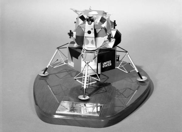 Doc Draper's Apollo 11 Moon Mission Trophy