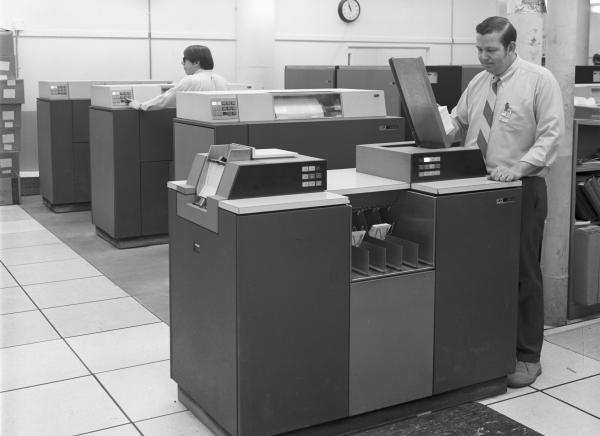 Computer Equipment in the MIT Instrumentation Lab