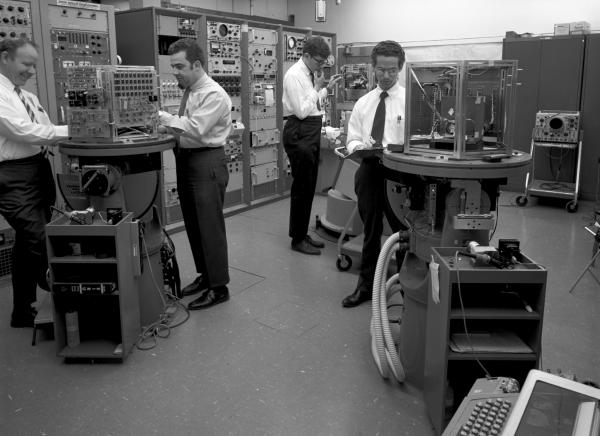 Testing the Apollo Primary Guidance, Navigation, and Control System in the MIT Lab