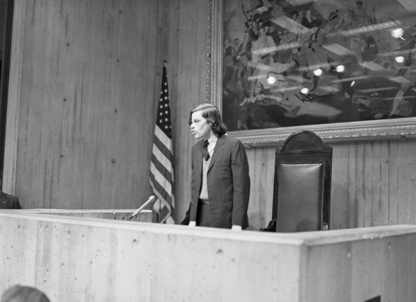 Don Eyles Speaking at Boston City Hall
