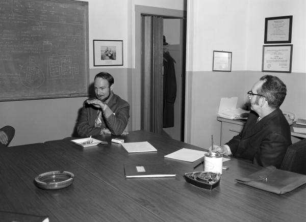 Apollo 14 Astronaut Ed Mitchell At Draper Lab 7