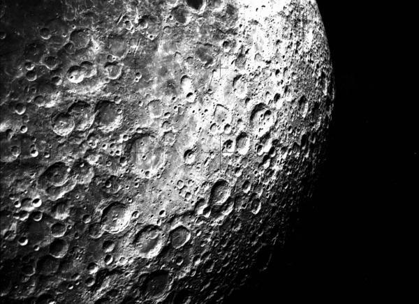 Lunar Surface During Apollo 14 Moon Mission