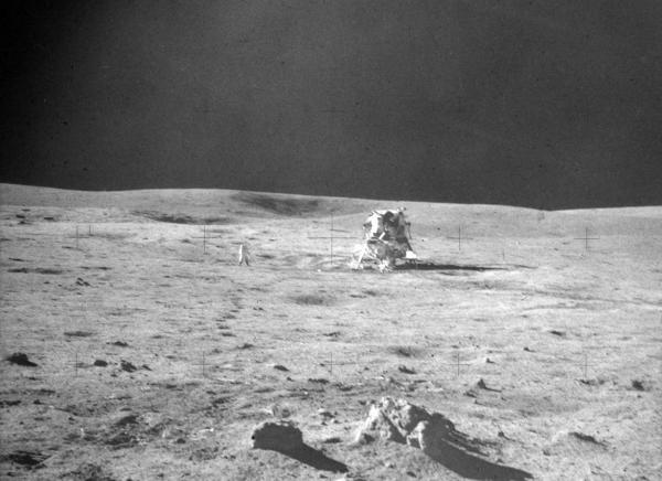 Apollo 14 Alan Shepard and the Lunar Excursion Module