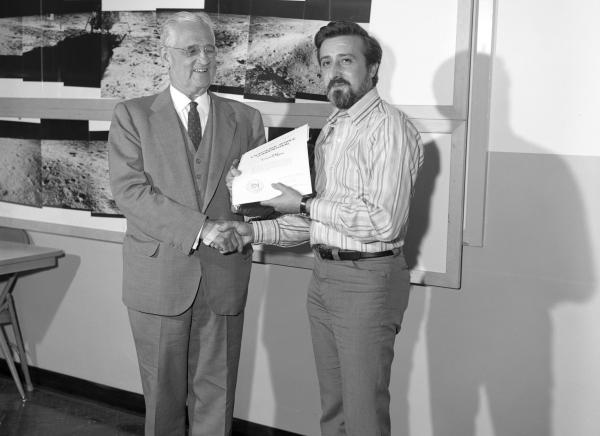 Apollo Moon Missions "Exceptional Service" Presentations By Dr. Draper