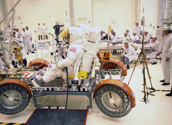 Compatibility Test On Apollo 11 Lunar Roving Vehicle