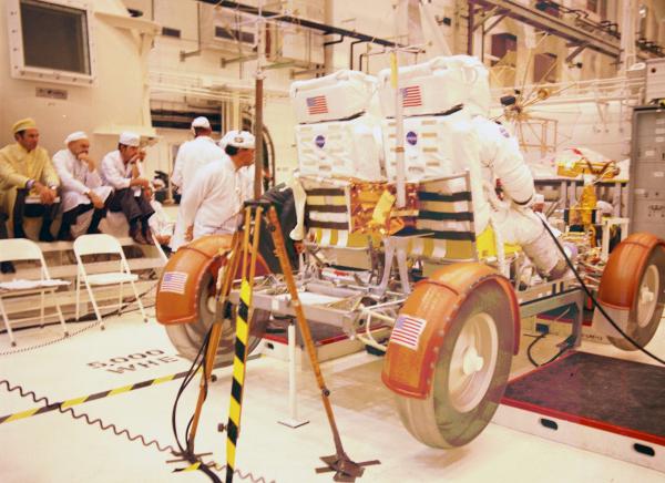 Apollo 11 Roving Vehicle Compatibility Test