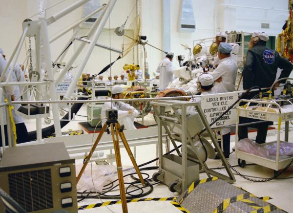 Compatibility Test On Apollo 11 Lunar Roving Vehicle