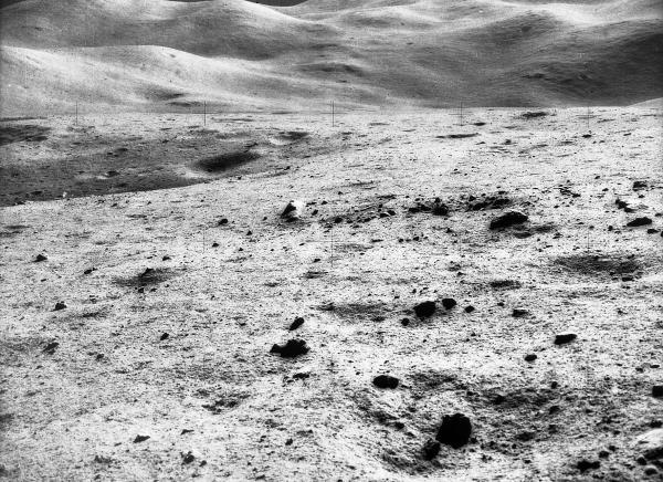Lunar Surface During Apollo 15