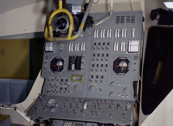 Apollo Lunar Excursion Module Interior