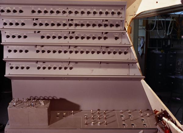 Apollo Lunar Excursion Module Interior