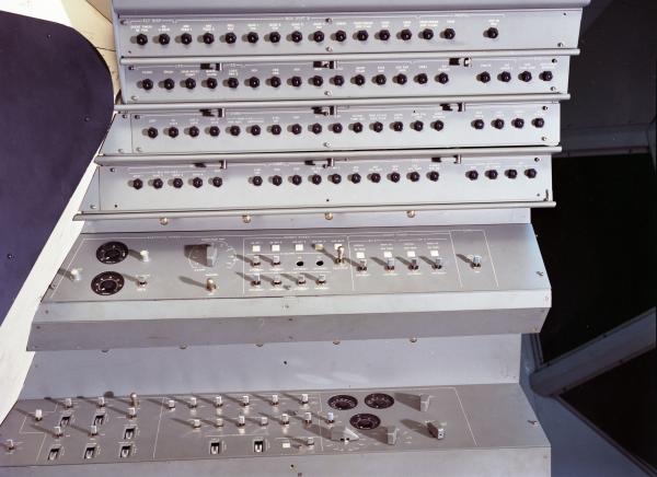 Apollo Lunar Excursion Module Interior