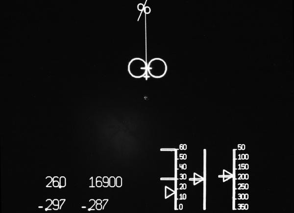 Shuttle Approach Guidance Display Shuttle Approach Guidance Display