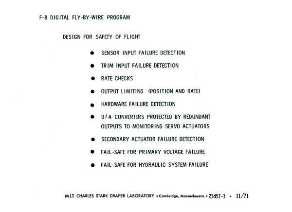 F-8 Digital Fly-By-Wire Program