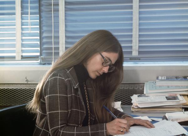 Margaret Hamilton at Work Margaret Hamilton at Work