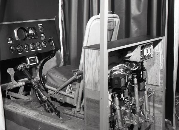 Back of Cockpit Simulator