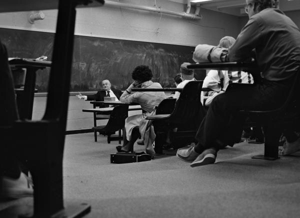 Doc Lecturing Engineering Students