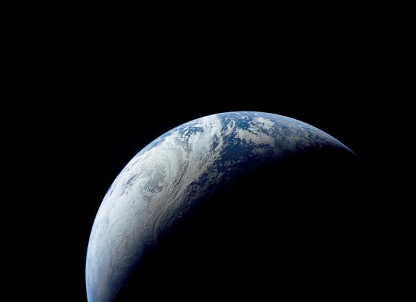 Earth View from Apollo 4
