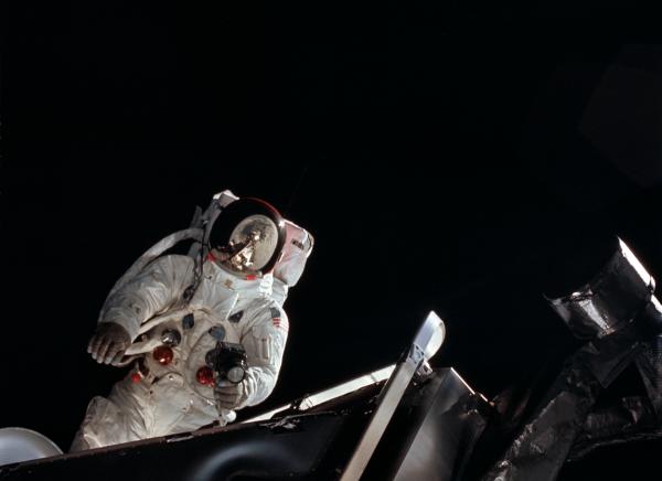 Apollo 9 Astronaut Russell Schweickart EVA