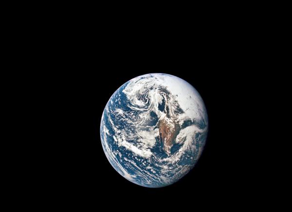 Earth View Seen By Apollo 10