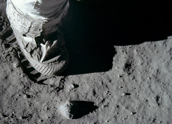 Footprint on the Moon