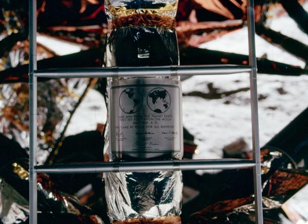 Apollo 11 Plaque On the Moon