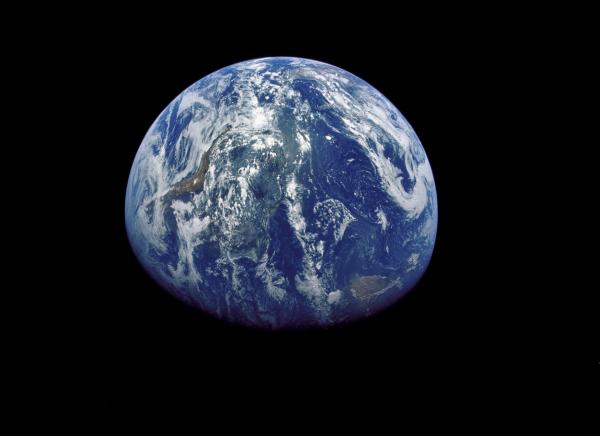 Earth View Taken During Apollo 15