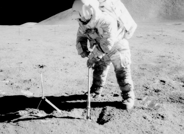 Astronaut James Irwin on Lunar Surface, Apollo 15