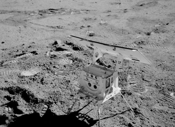 Surface Electrical Properties Transmitter on Lunar Surface
