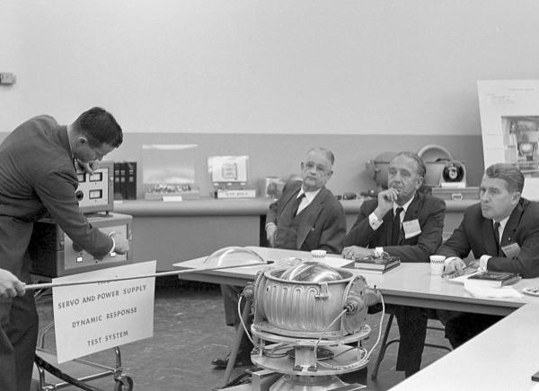 Werhner von Braun Visit