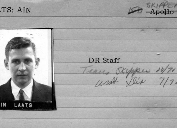 Ain Laats Employee Card