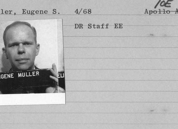 Eugene Muller Employee Card