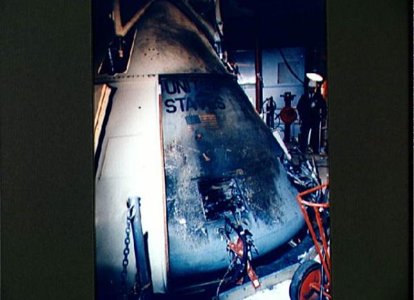 Apollo 1 Spacecraft After Fire