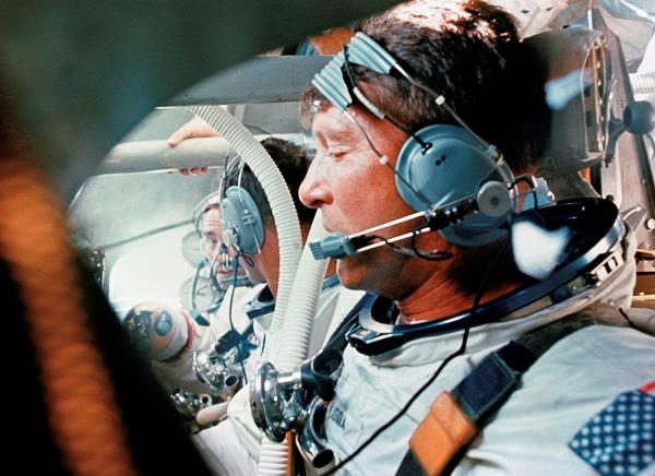 Apollo 7 Crew - Water Egress Training