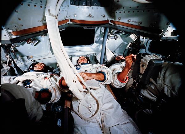 Apollo 8 Crew Moon Mission Training