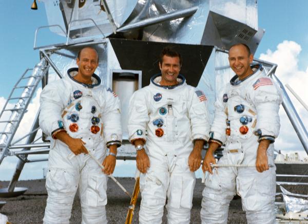 Apollo 12 Crew Conrad, Gordon, and Bean