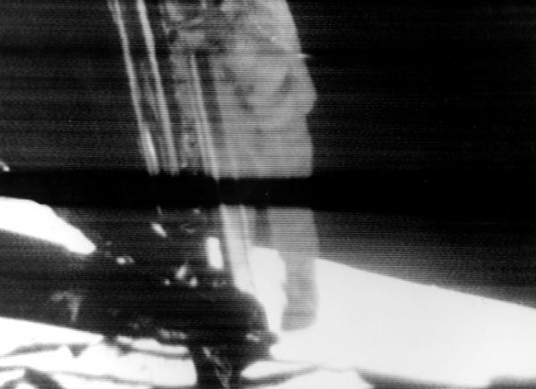 First Step on the Moon