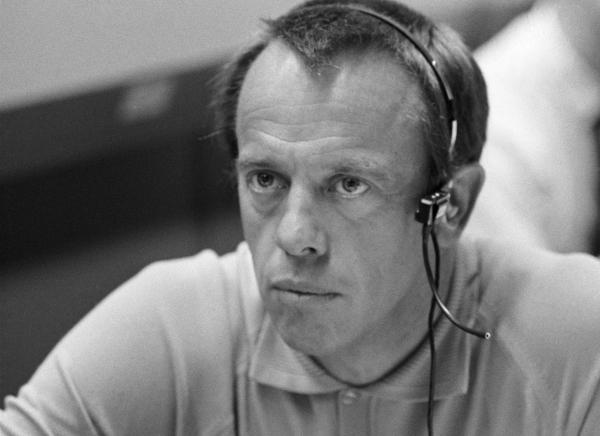 Alan Shepard in Apollo 13 Mission Control 
