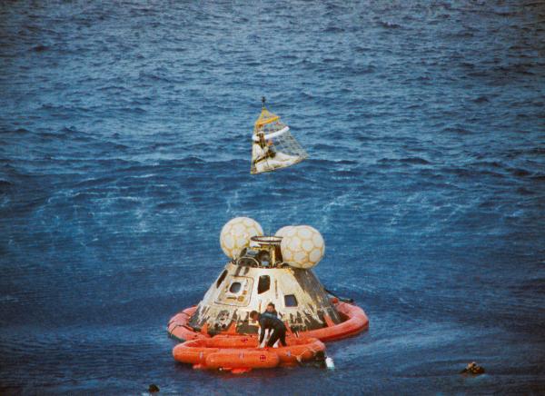 Apollo 13 Splashdown and Recovery